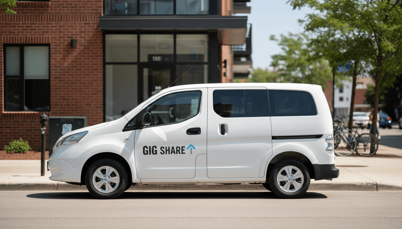 Compact vehicle ready for DoorDash, Uber Eats, and Instacart deliveries